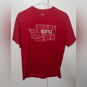 Seattle Women’s T - Shirt Size Medium  100% Cotton Honduras